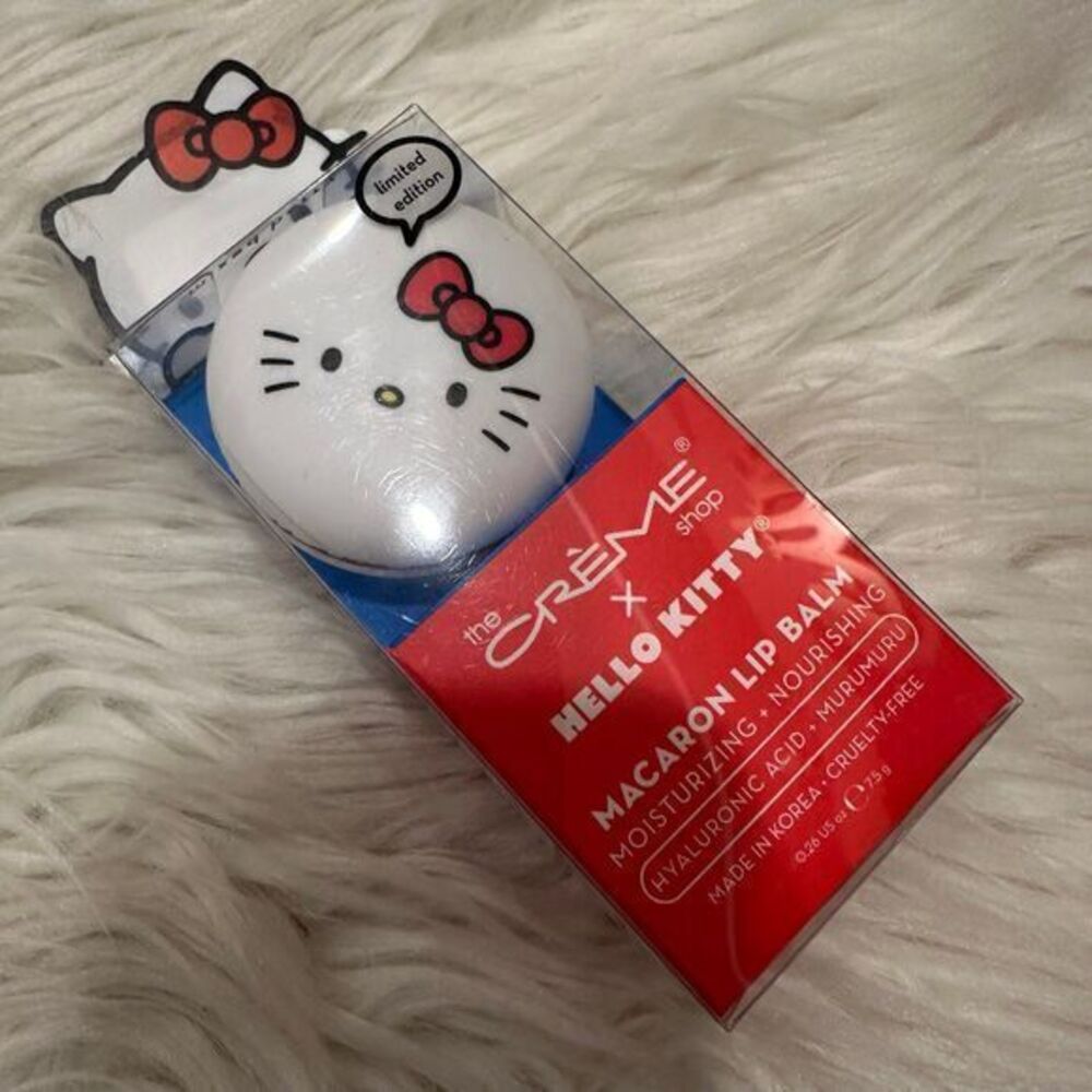 Hello kitty macaron lip balm